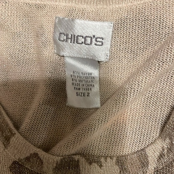 🌹CHICO’S SPARKLY SWEATER - Picture 4 of 5